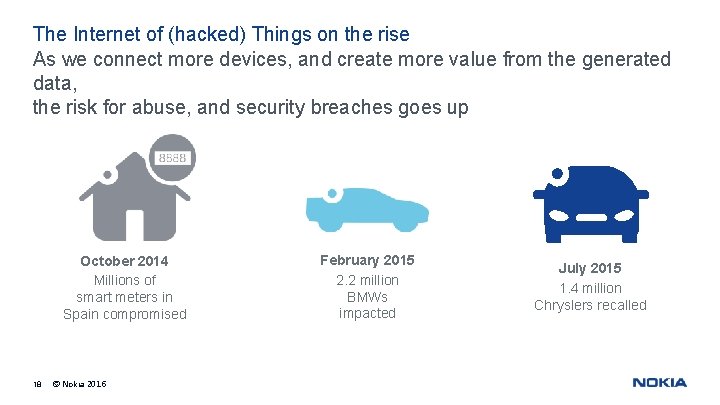 The Internet of (hacked) Things on the rise As we connect more devices, and