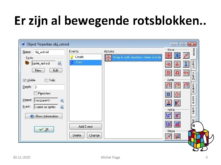 Er zijn al bewegende rotsblokken. . 30 -11 -2020 Michel Fiege 4 