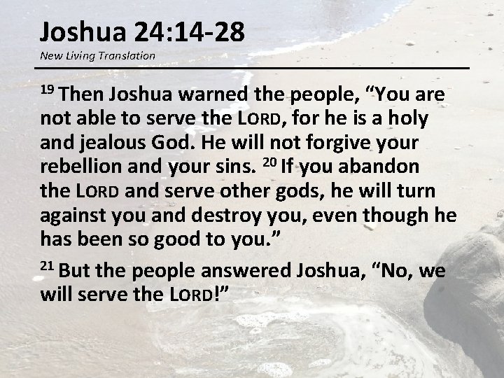 Renewing Your Commitment Things That Erode Commitment Unmet