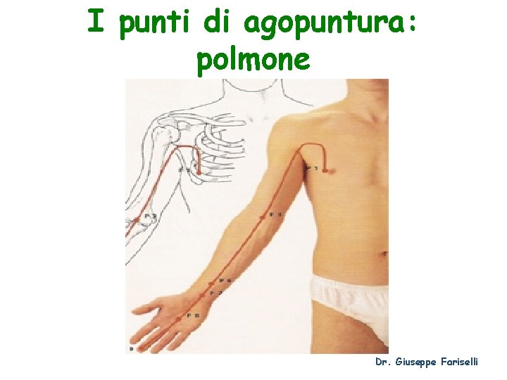 I punti di agopuntura: polmone Dr. Giuseppe Fariselli 