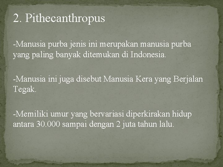 Makalah sejarah manusia purba di indonesia