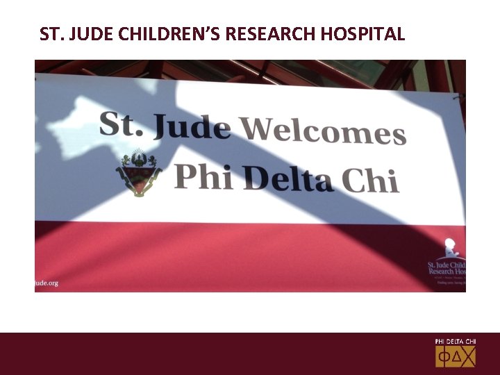 ST. JUDE CHILDREN’S RESEARCH HOSPITAL 