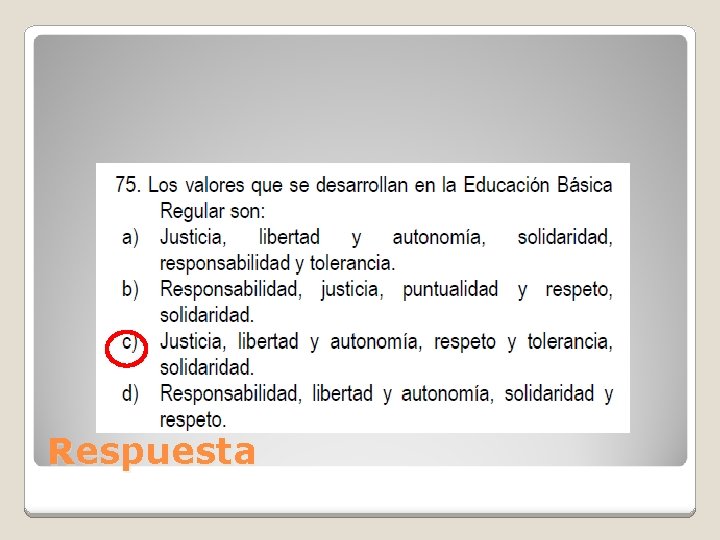 Respuesta 
