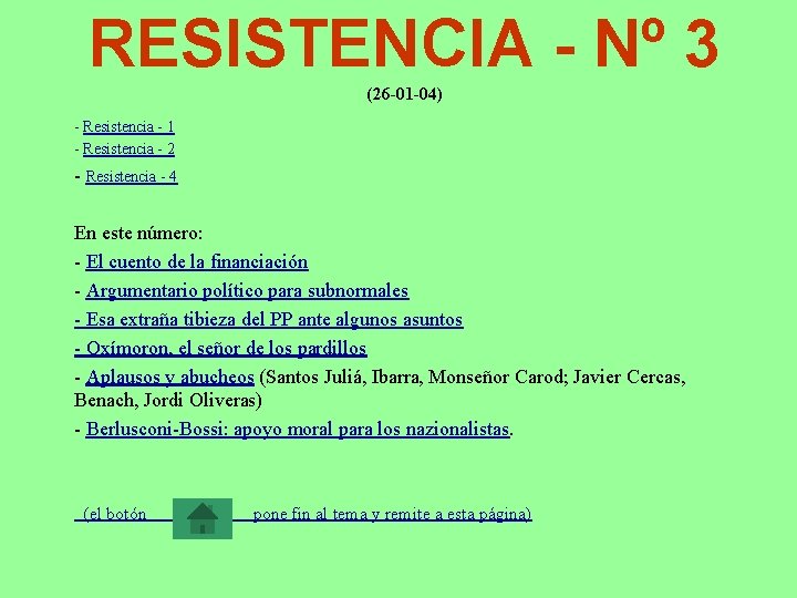 RESISTENCIA - Nº 3 (26 -01 -04) - Resistencia - 1 - Resistencia -