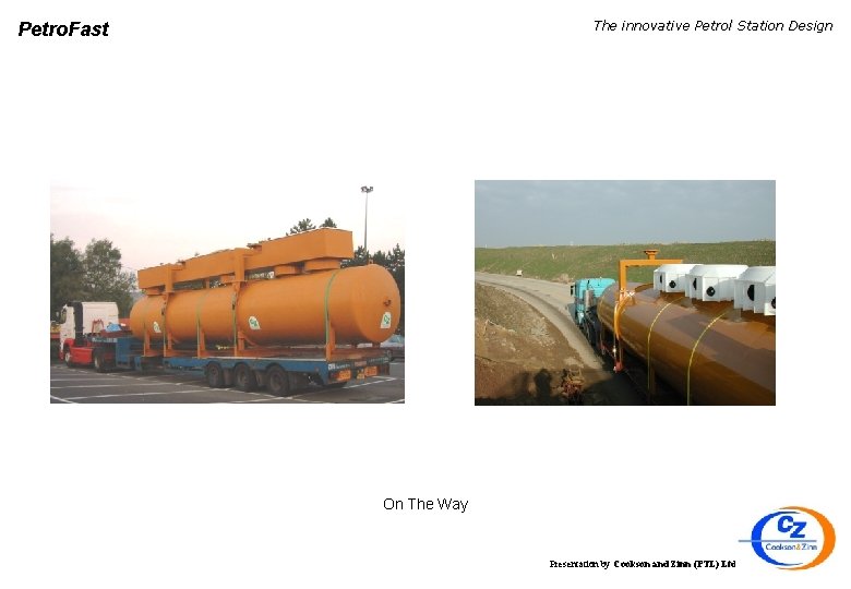 The innovative Petrol Station Design Petro. Fast On The Way Presentation by Cookson and