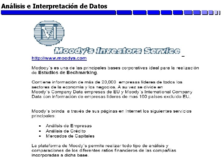 Análisis e Interpretación de Datos 