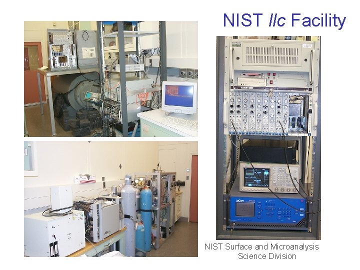 NIST llc Facility NIST Surface and Microanalysis Science Division 