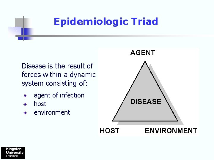 Epidemiologic Triad Disease is the result of forces within a dynamic system consisting of: