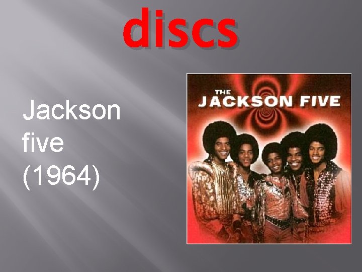 discs Jackson five (1964) 