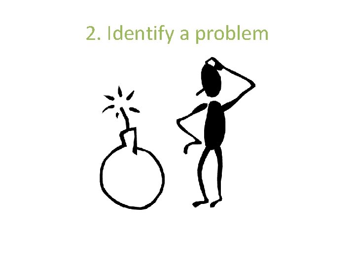 2. Identify a problem 