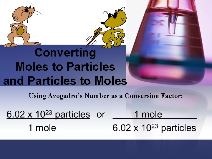 The Mole Chapter 11 Chemistry L 1 LSM