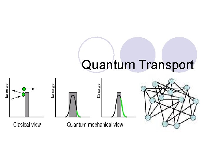 Quantum Transport 