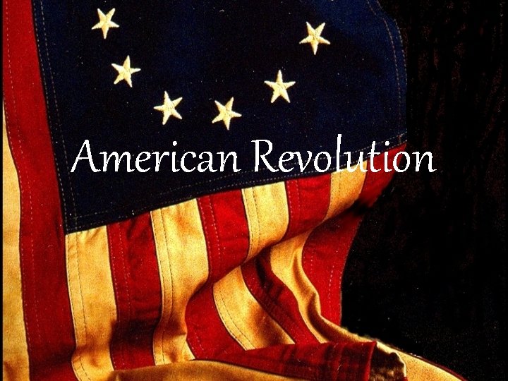 American Revolution 