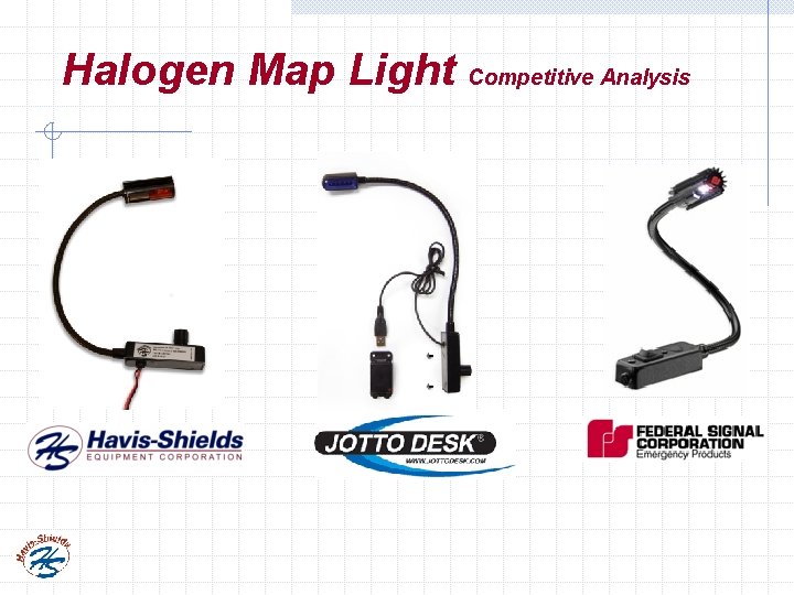 Halogen Map Light Competitive Analysis 