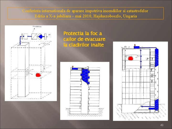 Conferinta internationala de aparare impotriva incendiilor si catastrofelor Editia a X-a jubiliara – mai