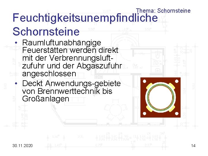 Thema: Schornsteine Feuchtigkeitsunempfindliche Schornsteine • Raumluftunabhängige Feuerstätten werden direkt mit der Verbrennungsluftzufuhr und der