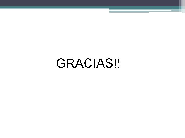 GRACIAS!! 