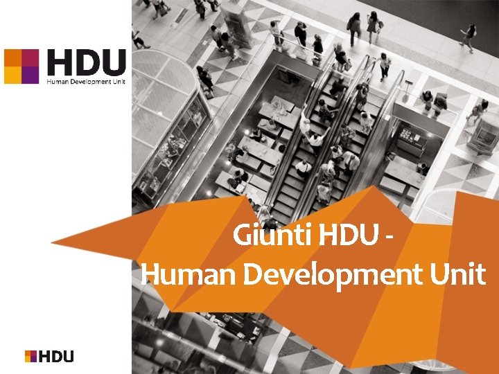 Giunti HDU Human Development Unit 