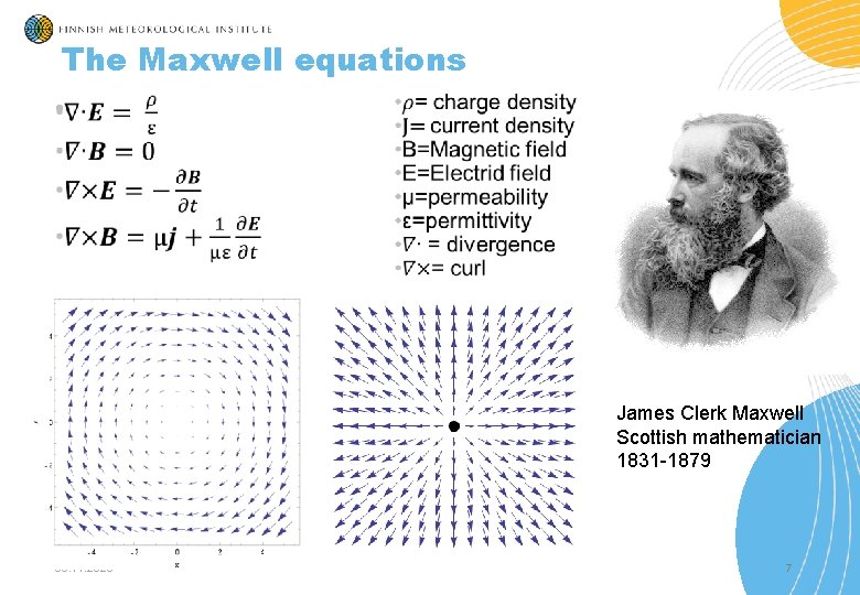 The Maxwell equations • James Clerk Maxwell Scottish mathematician 1831 -1879 30. 11. 2020 The Maxwell equations • James Clerk Maxwell Scottish mathematician 1831 -1879 30. 11. 2020