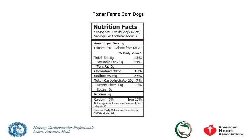 Foster Farms Corn Dogs 