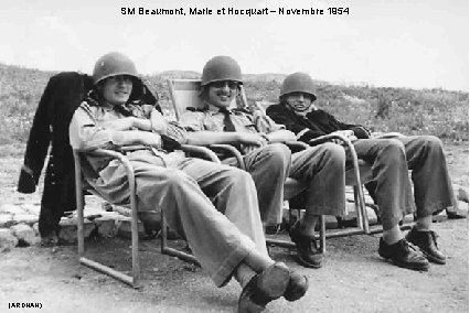 SM Beaumont, Marie et Hocquart – Novembre 1954 (ARDHAN) 