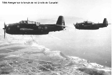 TBM Avenger sur le terrain de vol à voile de Canastel (ARDHAN) 