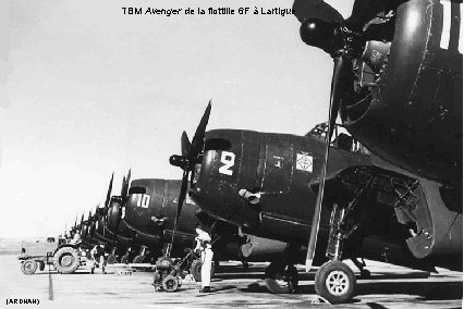 TBM Avenger de la flottille 6 F à Lartigue (ARDHAN) 