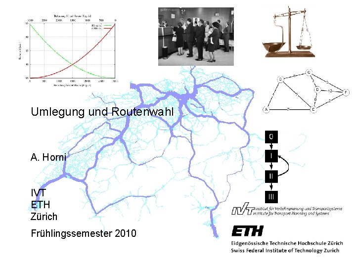 Umlegung und Routenwahl A. Horni IVT ETH Zürich Frühlingssemester 2010 