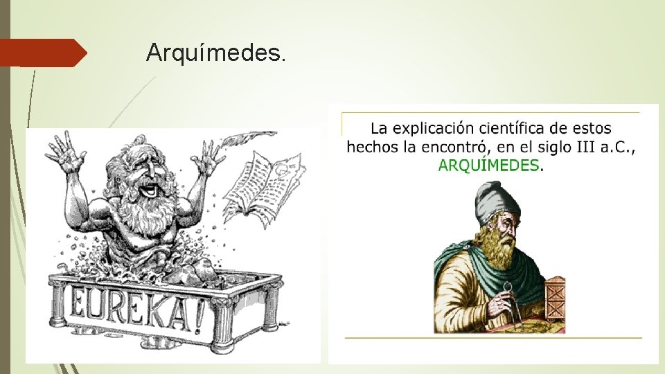 Arquímedes. 