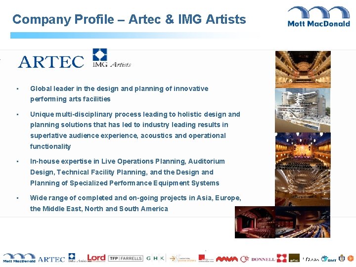 Company Profile – Artec & IMG Artists • Global leader in the design and Company Profile – Artec & IMG Artists • Global leader in the design and