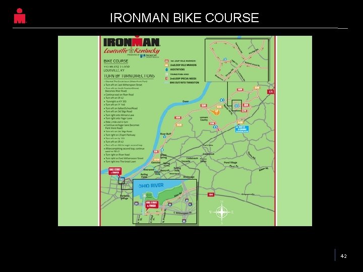 IRONMAN BIKE COURSE 42 IRONMAN BIKE COURSE 42