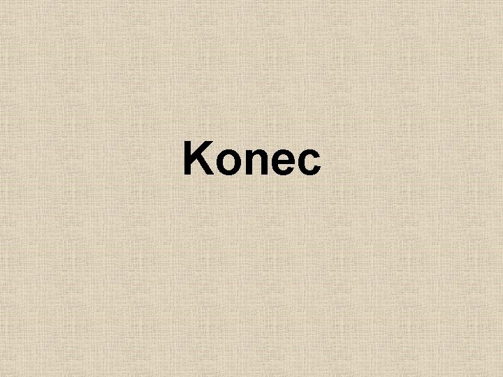 Konec 