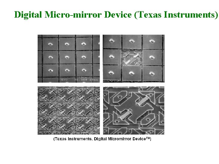 Digital Micro-mirror Device (Texas Instruments) 