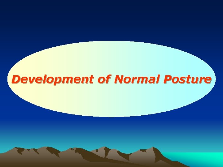 Development of Normal Posture 