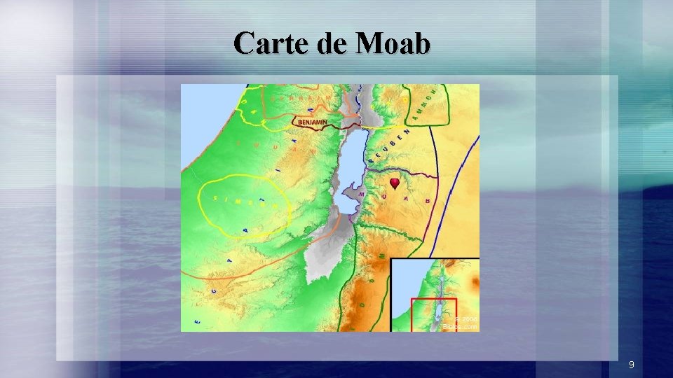 Carte de Moab 9 