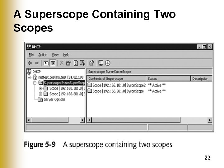 A Superscope Containing Two Scopes 23 