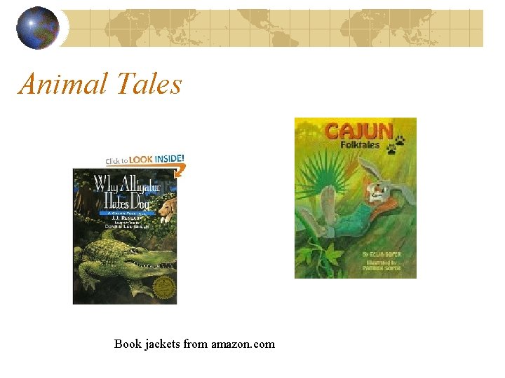 Animal Tales Book jackets from amazon. com 