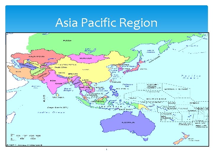 Asia Pacific Region 1 