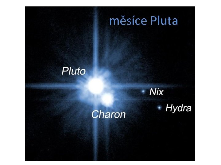měsíce Pluta 
