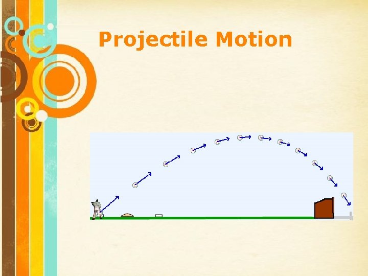 Projectile Motion Free Powerpoint Templates Page 1 