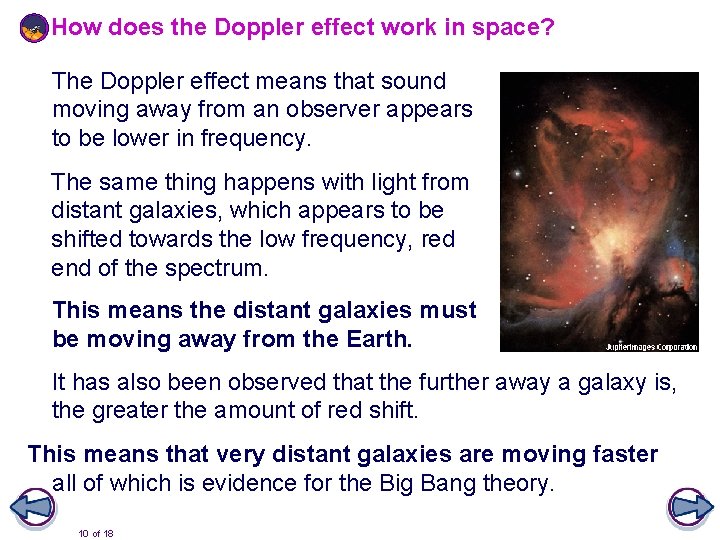 How does the Doppler effect work in space? The Doppler effect means that sound