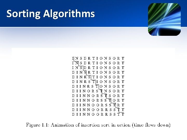 Sorting Algorithms 