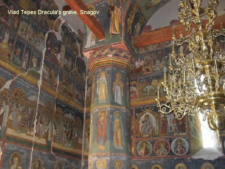 Vlad Tepes Dracula's grave, Snagov 