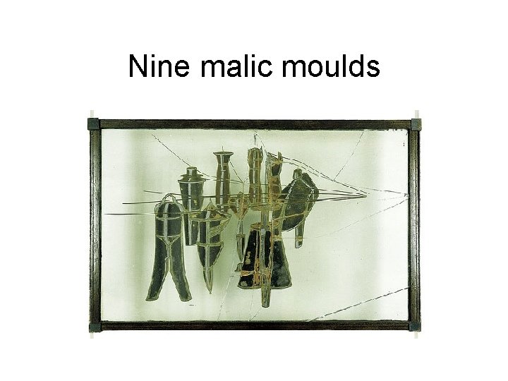 Nine malic moulds 