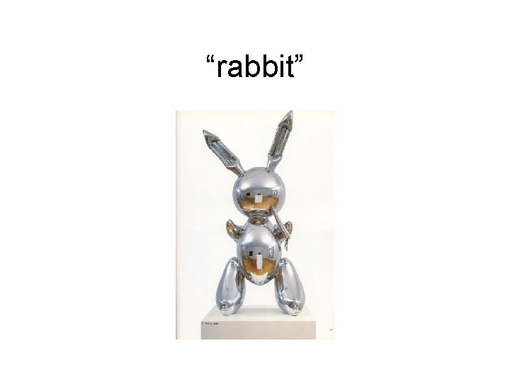“rabbit” 