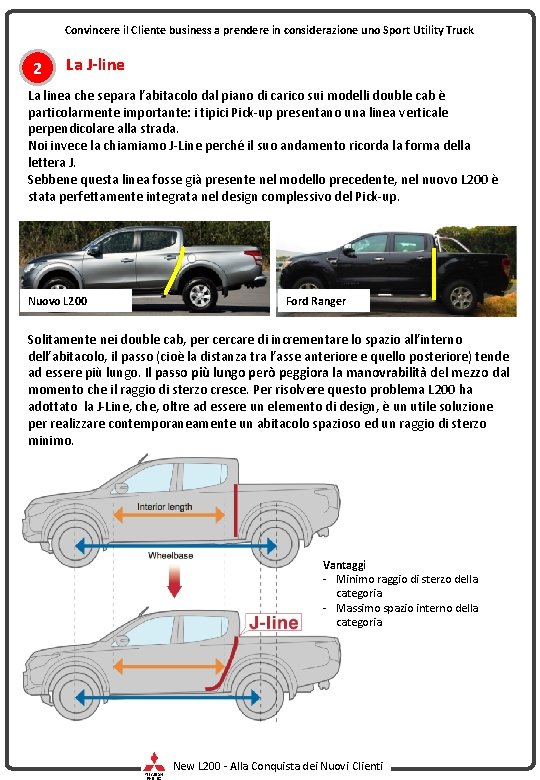 Convincere il Cliente business a prendere in considerazione uno Sport Utility Truck 2 La