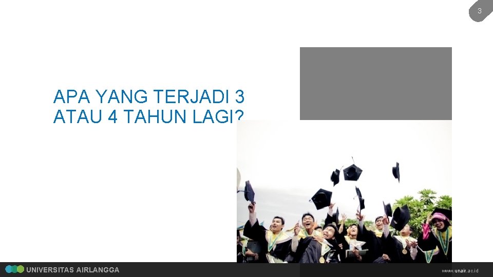 3 APA YANG TERJADI 3 ATAU 4 TAHUN LAGI? UNIVERSITAS AIRLANGGA www. unair. ac.