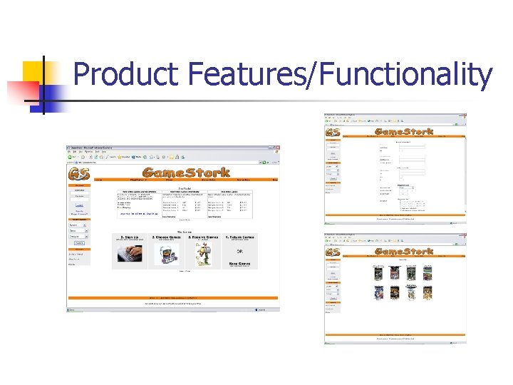 Product Features/Functionality 