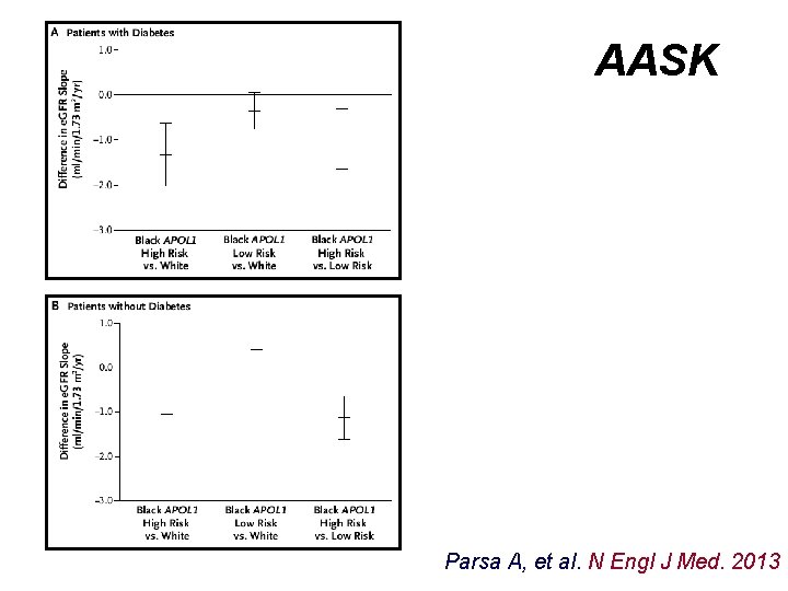 AASK Parsa A, et al. N Engl J Med. 2013 