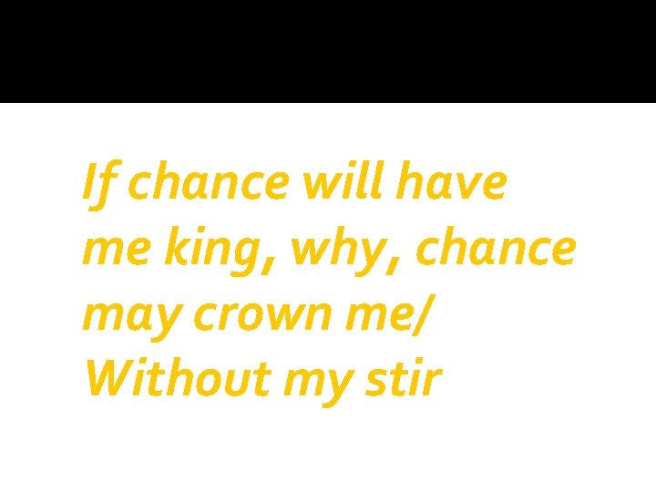 Act 1 scene 3 Macbeth Lesson Objectives At